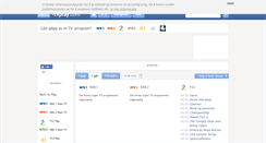 Desktop Screenshot of nett-tvplay.com