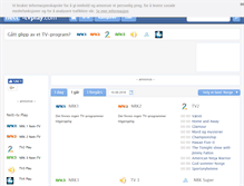 Tablet Screenshot of nett-tvplay.com
